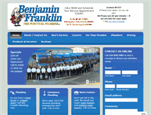 Tablet Screenshot of benfranklinwichita.com